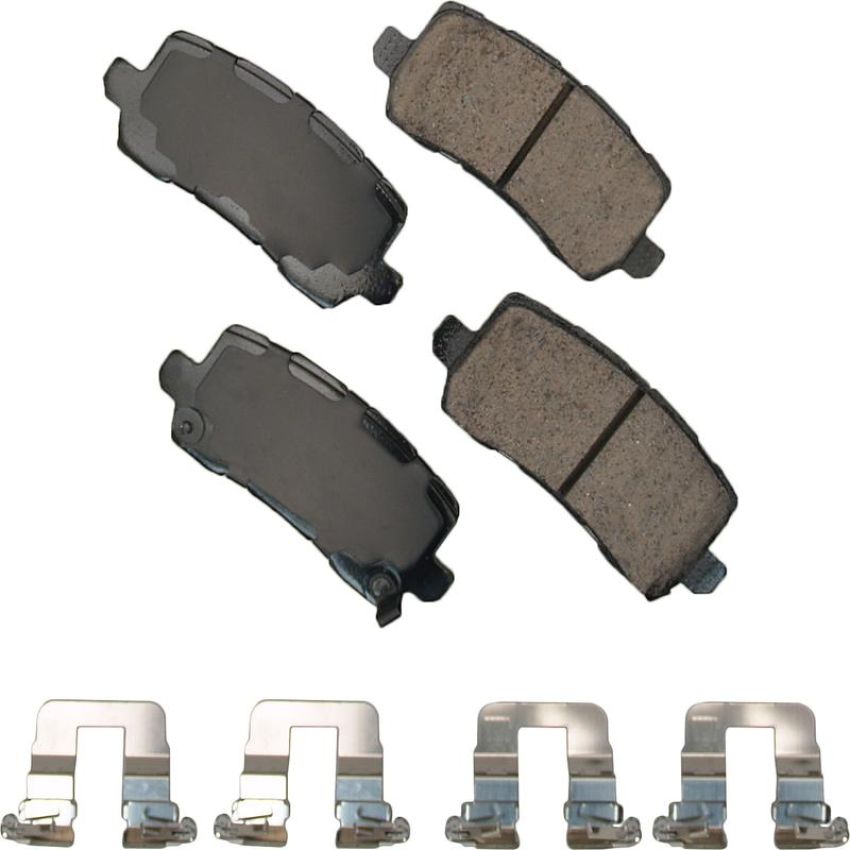 Akebono ACT2372 Akebono ProACT Ultra Premium Ceramic Disc Brake Pad Kit