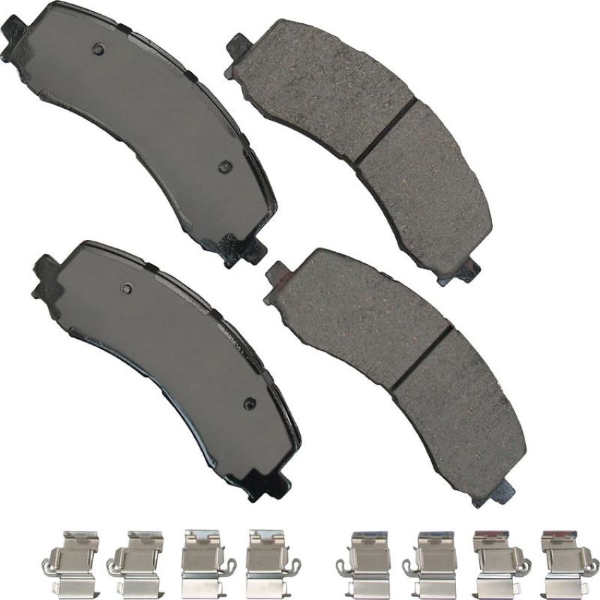 Akebono ACT2382 Akebono ProACT Ultra Premium Ceramic Disc Brake Pad Kit