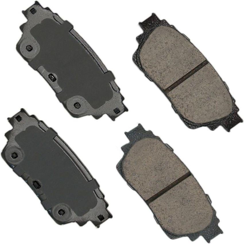 Akebono ACT2391 Akebono ProACT Ultra Premium Ceramic Disc Brake Pad Kit