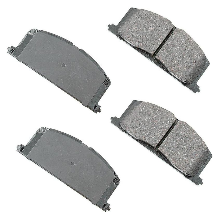 Akebono ACT242 Akebono ProACT Ultra Premium Ceramic Disc Brake Pad Kit