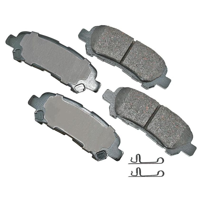 Akebono ACT325 Akebono ProACT Ultra Premium Ceramic Disc Brake Pad Kit