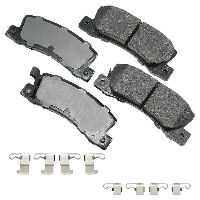 Akebono ACT325A Akebono ProACT Ultra Premium Ceramic Disc Brake Pad Kit