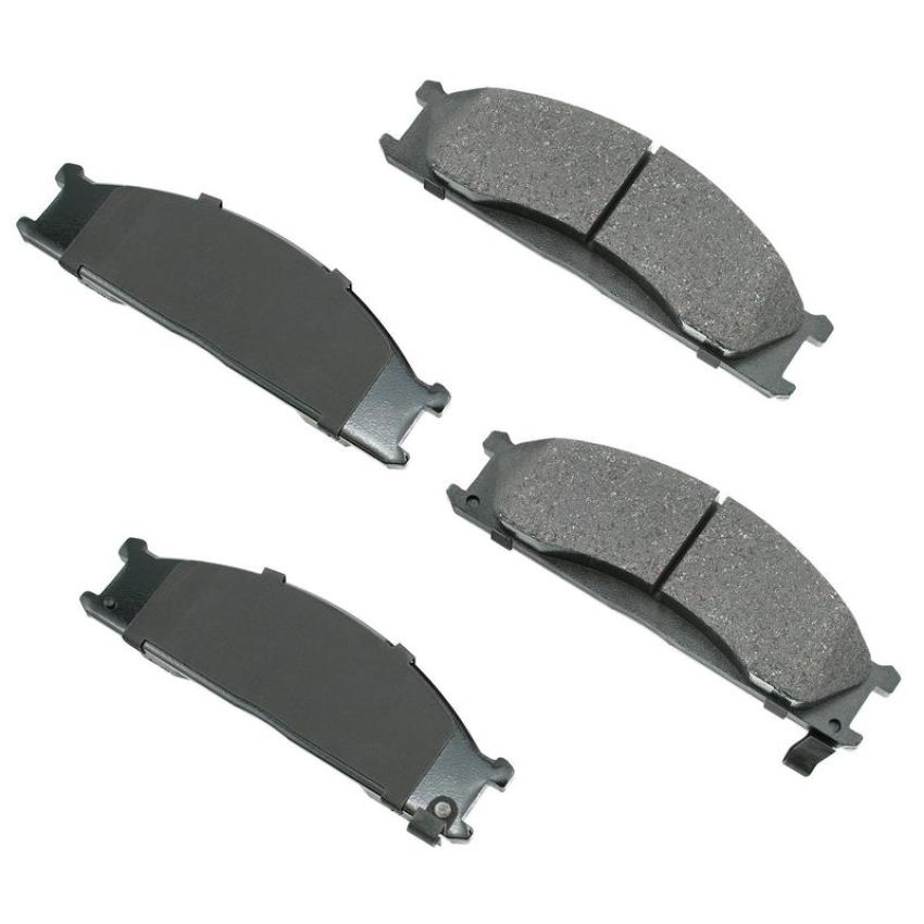 Akebono ACT333 Akebono ProACT Ultra Premium Ceramic Disc Brake Pad Kit