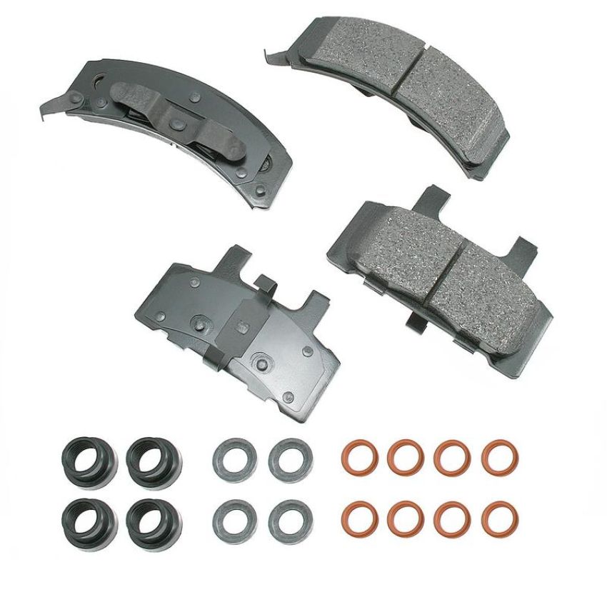 Akebono ACT369 Akebono ProACT Ultra Premium Ceramic Disc Brake Pad Kit