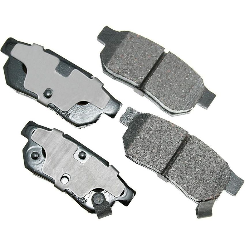 Akebono ACT374 Akebono ProACT Ultra Premium Ceramic Disc Brake Pad Kit