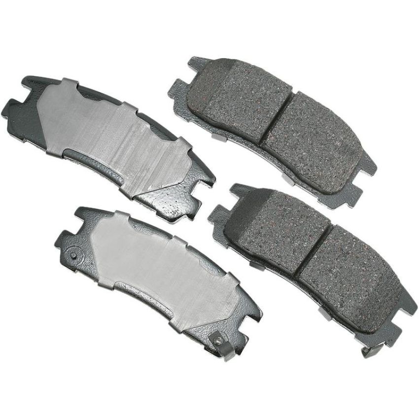 Akebono ACT383 Akebono ProACT Ultra Premium Ceramic Disc Brake Pad Kit