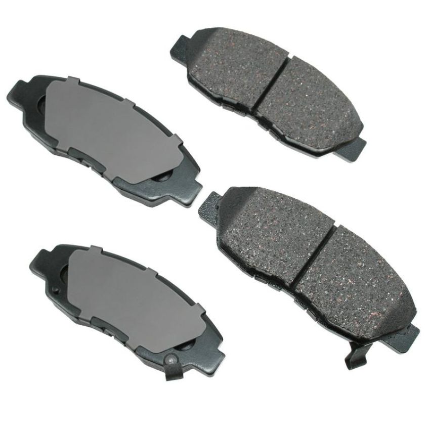 Akebono ACT465A Akebono ProACT Ultra Premium Ceramic Disc Brake Pad Kit