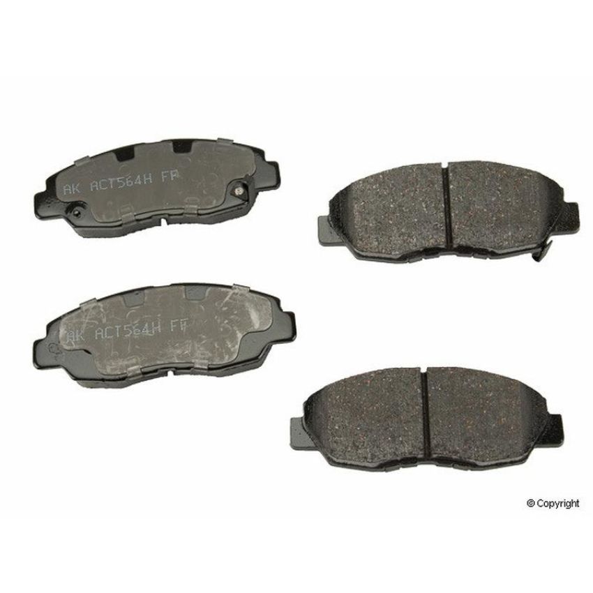 Akebono ACT465A Akebono ProACT Ultra Premium Ceramic Disc Brake Pad Kit