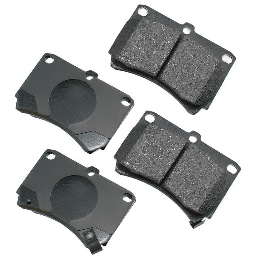 Akebono ACT466 Akebono ProACT Ultra Premium Ceramic Disc Brake Pad Kit