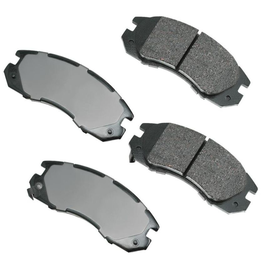 Akebono ACT470 Akebono ProACT Ultra Premium Ceramic Disc Brake Pad Kit
