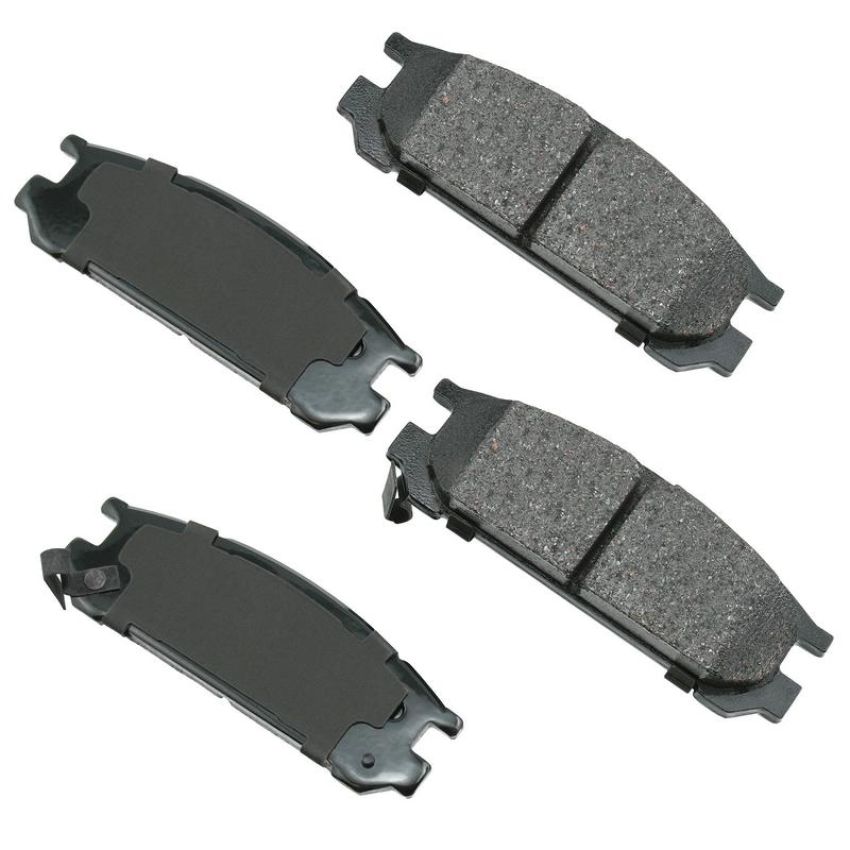 Akebono ACT471 Akebono ProACT Ultra Premium Ceramic Disc Brake Pad Kit