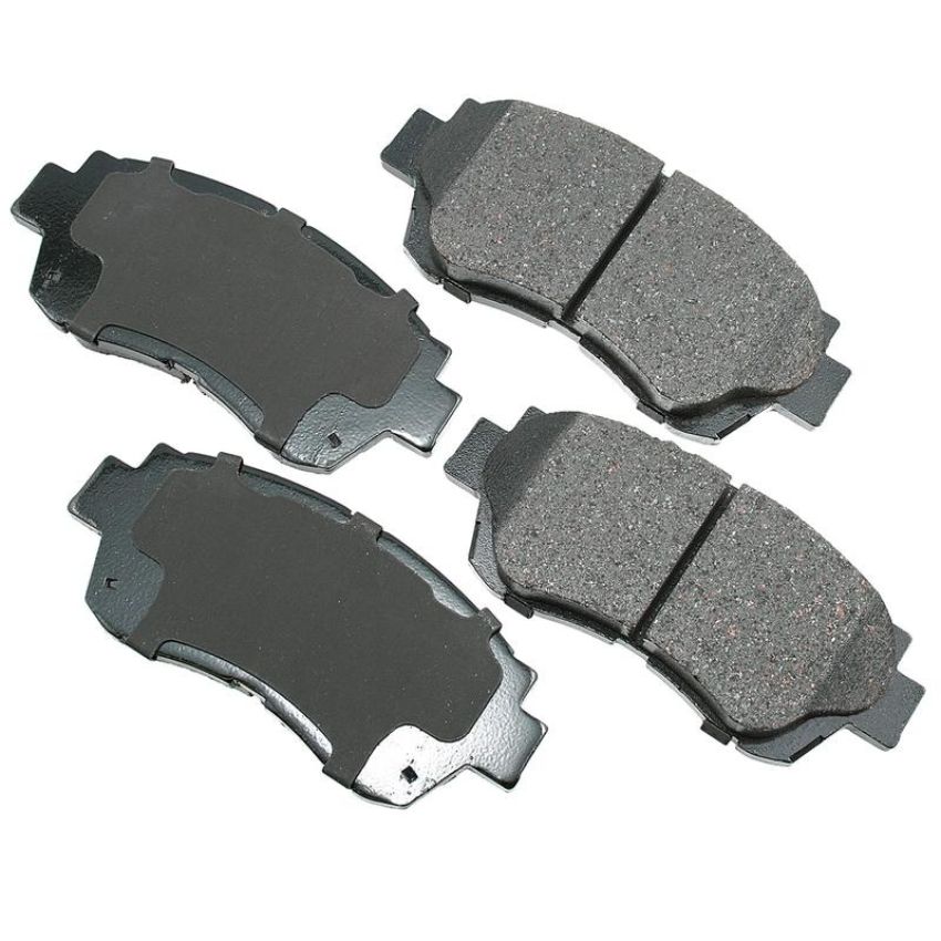 Akebono ACT476 Akebono ProACT Ultra Premium Ceramic Disc Brake Pad Kit
