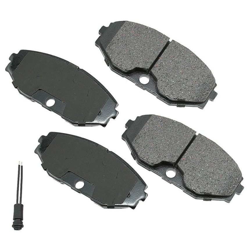 Akebono ACT486 Akebono ProACT Ultra Premium Ceramic Disc Brake Pad Kit