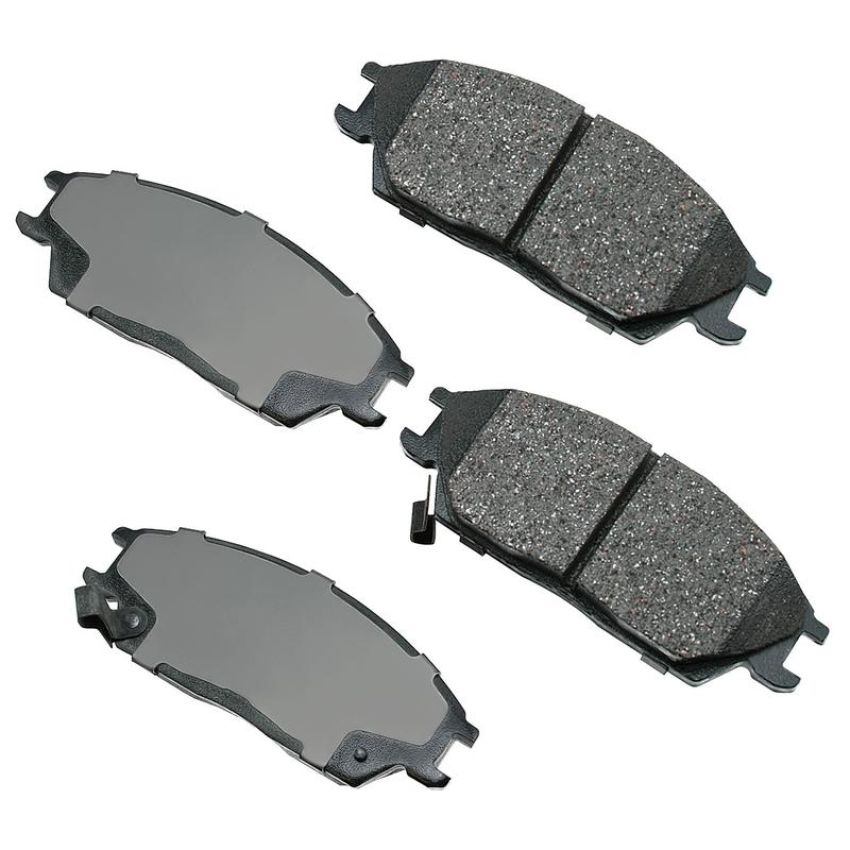 Akebono ACT497 Akebono ProACT Ultra Premium Ceramic Disc Brake Pad Kit