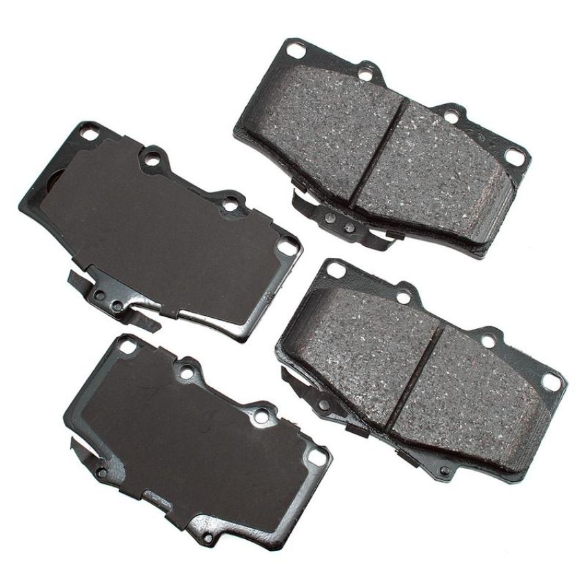 Akebono ACT502 Akebono ProACT Ultra Premium Ceramic Disc Brake Pad Kit
