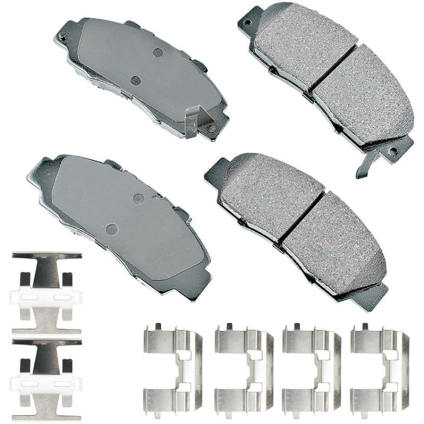 Akebono ACT503A Akebono ProACT Ultra Premium Ceramic Disc Brake Pad Kit