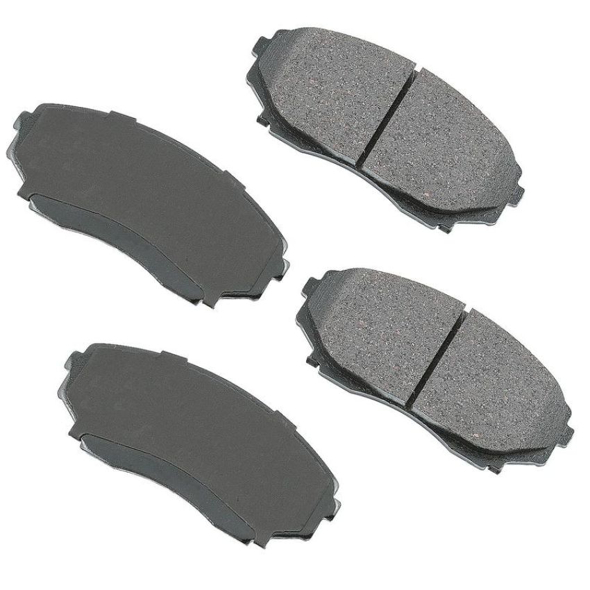 Akebono ACT551 Akebono ProACT Ultra Premium Ceramic Disc Brake Pad Kit