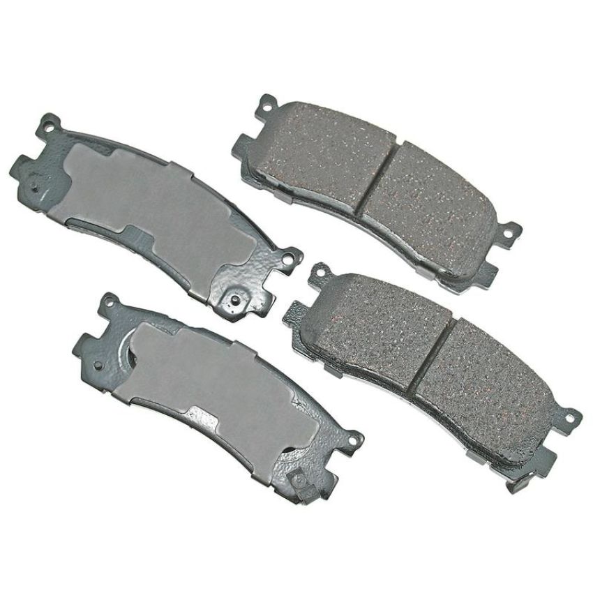 Akebono ACT553 Akebono ProACT Ultra Premium Ceramic Disc Brake Pad Kit