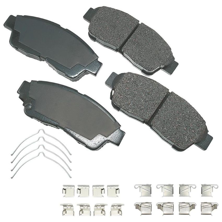Akebono ACT562A Akebono ProACT Ultra Premium Ceramic Disc Brake Pad Kit