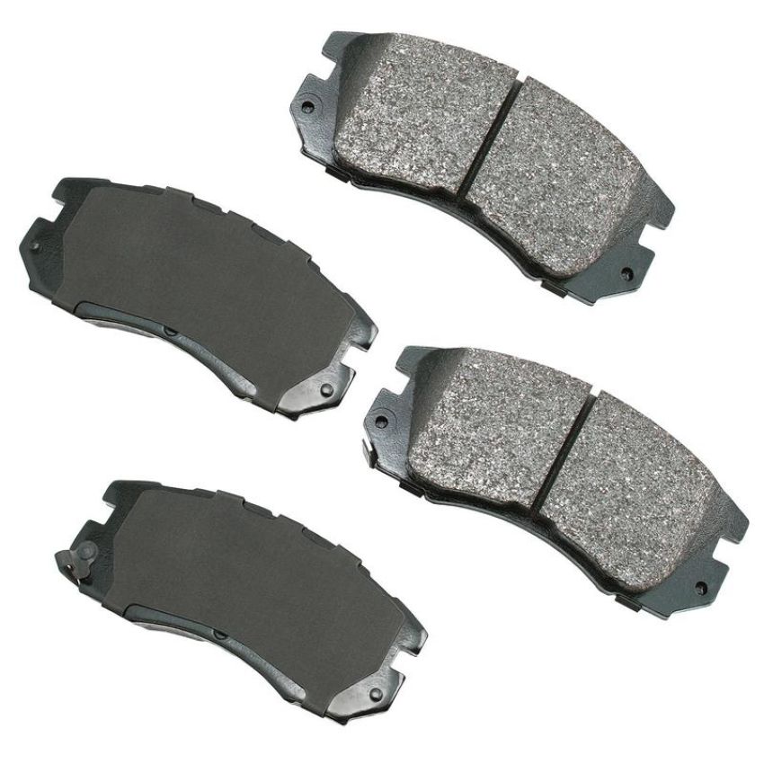 Akebono ACT563 Akebono ProACT Ultra Premium Ceramic Disc Brake Pad Kit