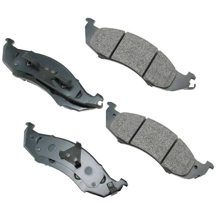 Akebono ACT576 Akebono ProACT Ultra Premium Ceramic Disc Brake Pad Kit