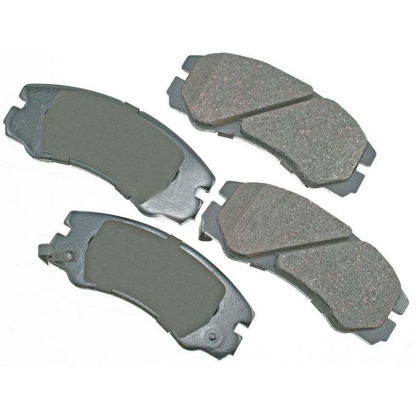 Akebono ACT579 Akebono ProACT Ultra Premium Ceramic Disc Brake Pad Kit