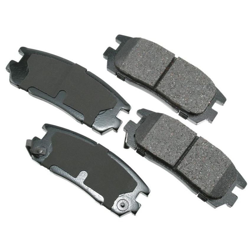 Akebono ACT580 Akebono ProACT Ultra Premium Ceramic Disc Brake Pad Kit
