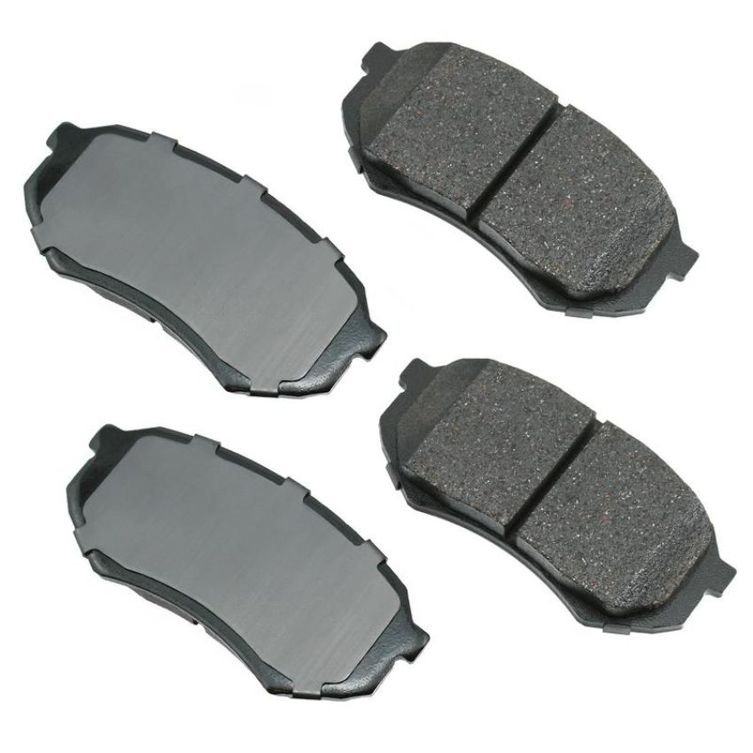 Akebono ACT589 Akebono ProACT Ultra Premium Ceramic Disc Brake Pad Kit