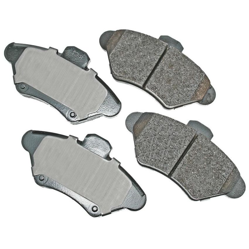 Akebono ACT600 Akebono ProACT Ultra Premium Ceramic Disc Brake Pad Kit