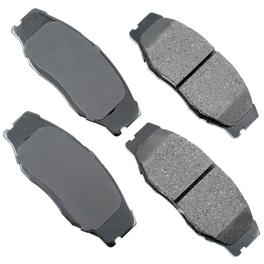 Akebono ACT604 Akebono ProACT Ultra Premium Ceramic Disc Brake Pad Kit