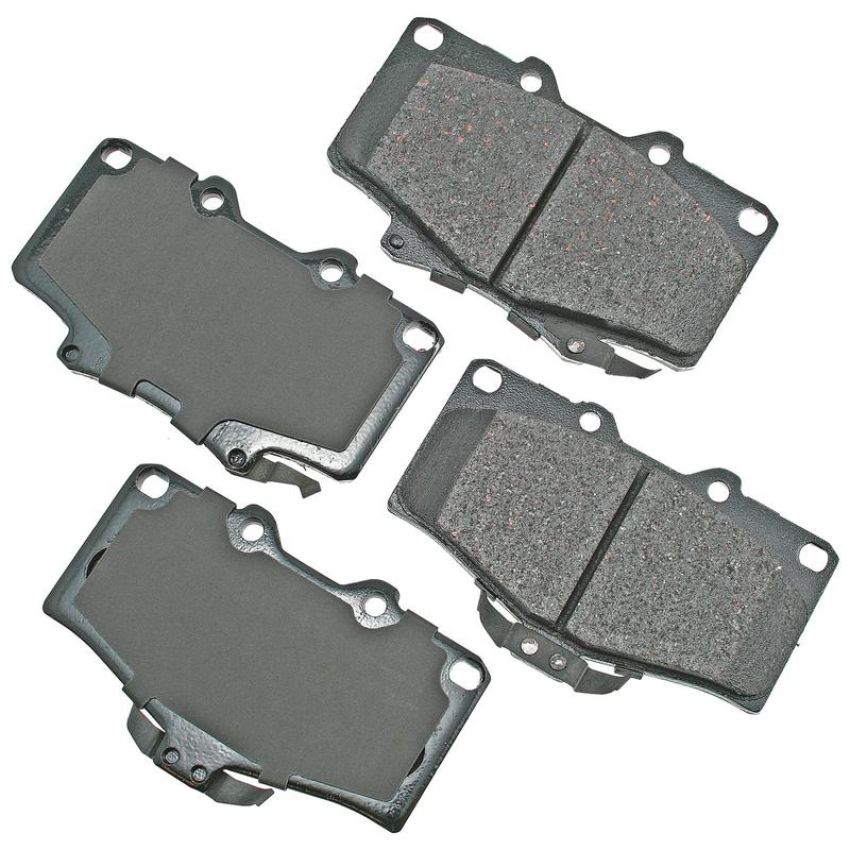 Akebono ACT611 Akebono ProACT Ultra Premium Ceramic Disc Brake Pad Kit