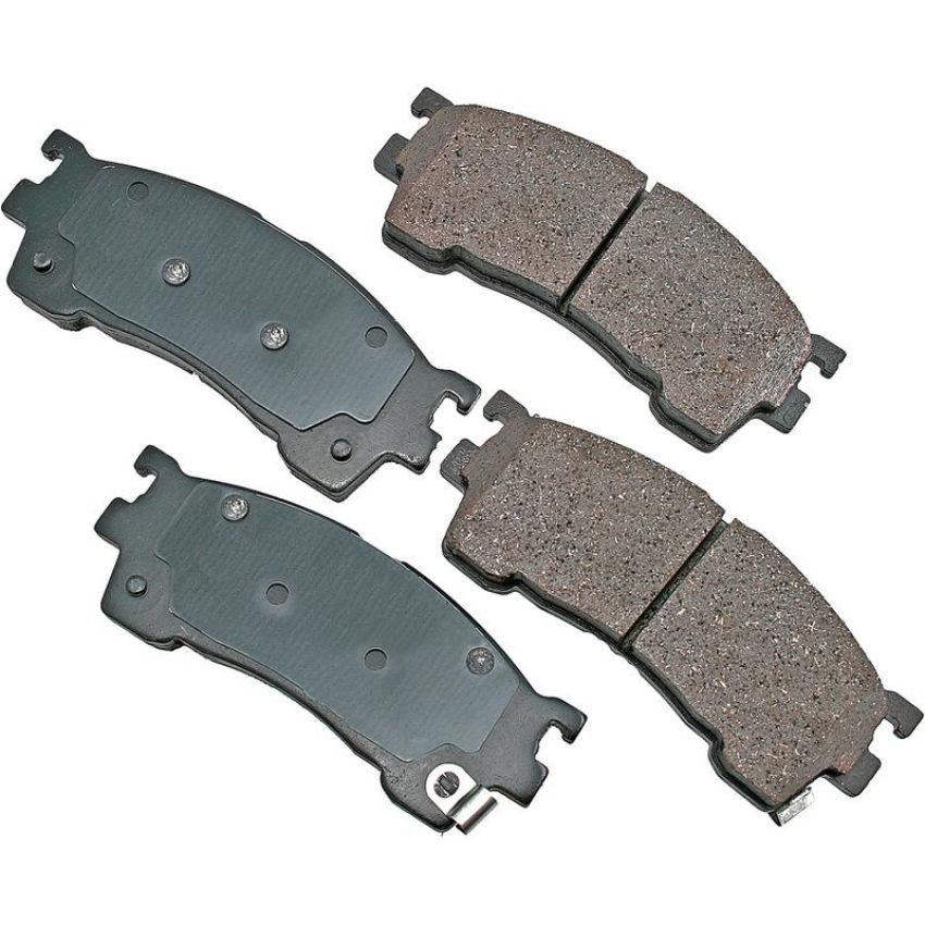 Akebono ACT637 Akebono ProACT Ultra Premium Ceramic Disc Brake Pad Kit