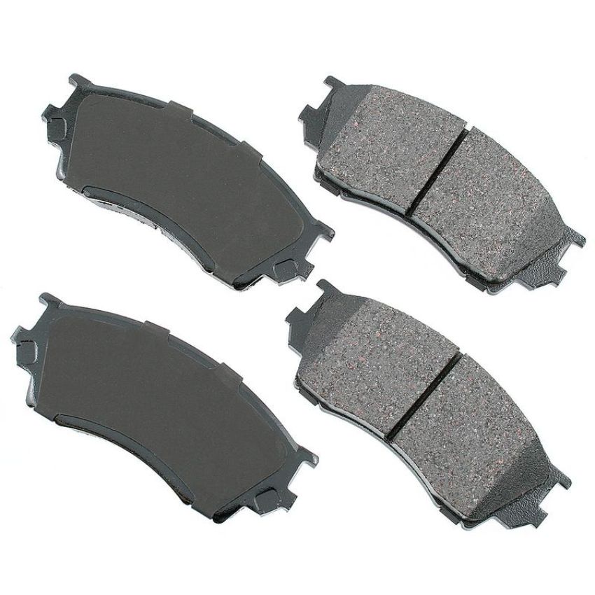 Akebono ACT643 Akebono ProACT Ultra Premium Ceramic Disc Brake Pad Kit
