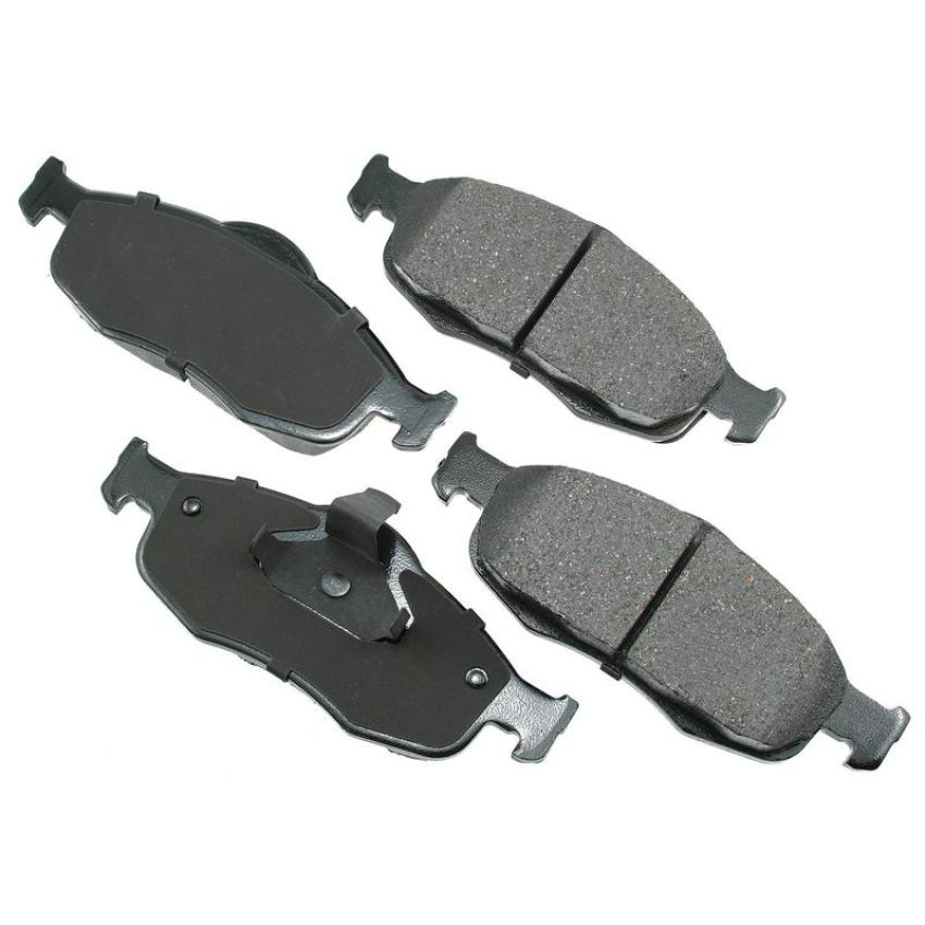 Akebono ACT648 Akebono ProACT Ultra Premium Ceramic Disc Brake Pad Kit
