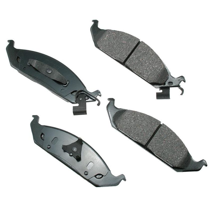 Akebono ACT650 Akebono ProACT Ultra Premium Ceramic Disc Brake Pad Kit