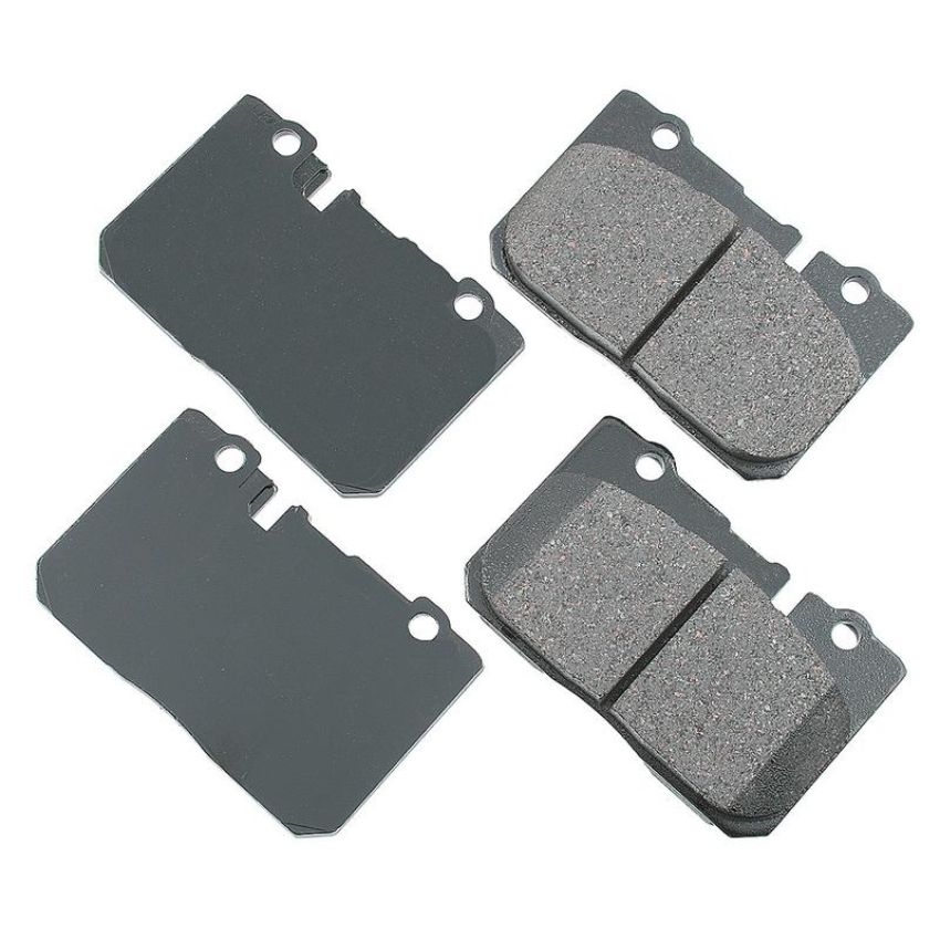 Akebono ACT665 Akebono ProACT Ultra Premium Ceramic Disc Brake Pad Kit