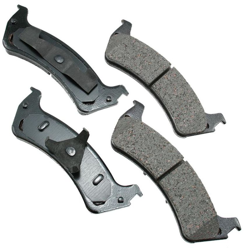 Akebono ACT667 Akebono ProACT Ultra Premium Ceramic Disc Brake Pad Kit