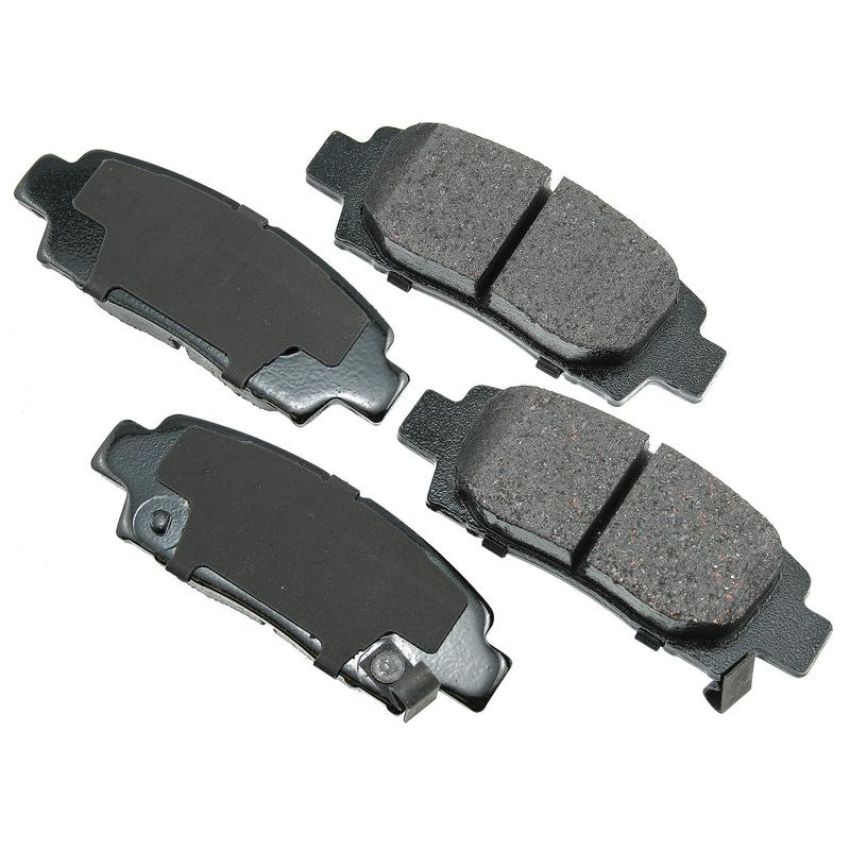 Akebono ACT672 Akebono ProACT Ultra Premium Ceramic Disc Brake Pad Kit