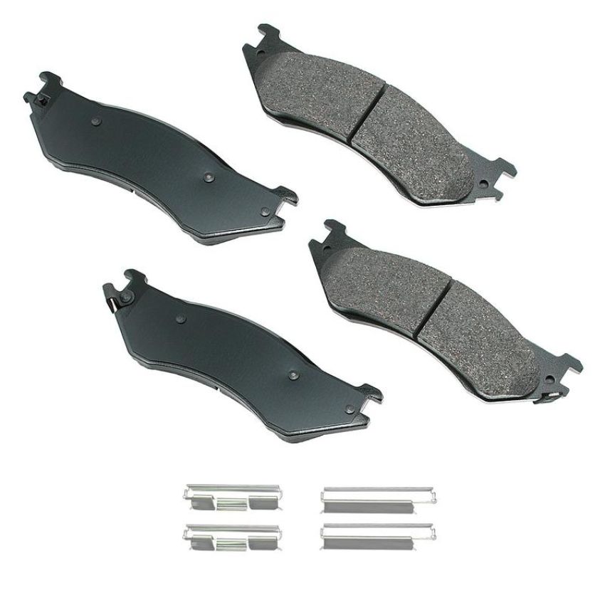 Akebono ACT702 Akebono ProACT Ultra Premium Ceramic Disc Brake Pad Kit