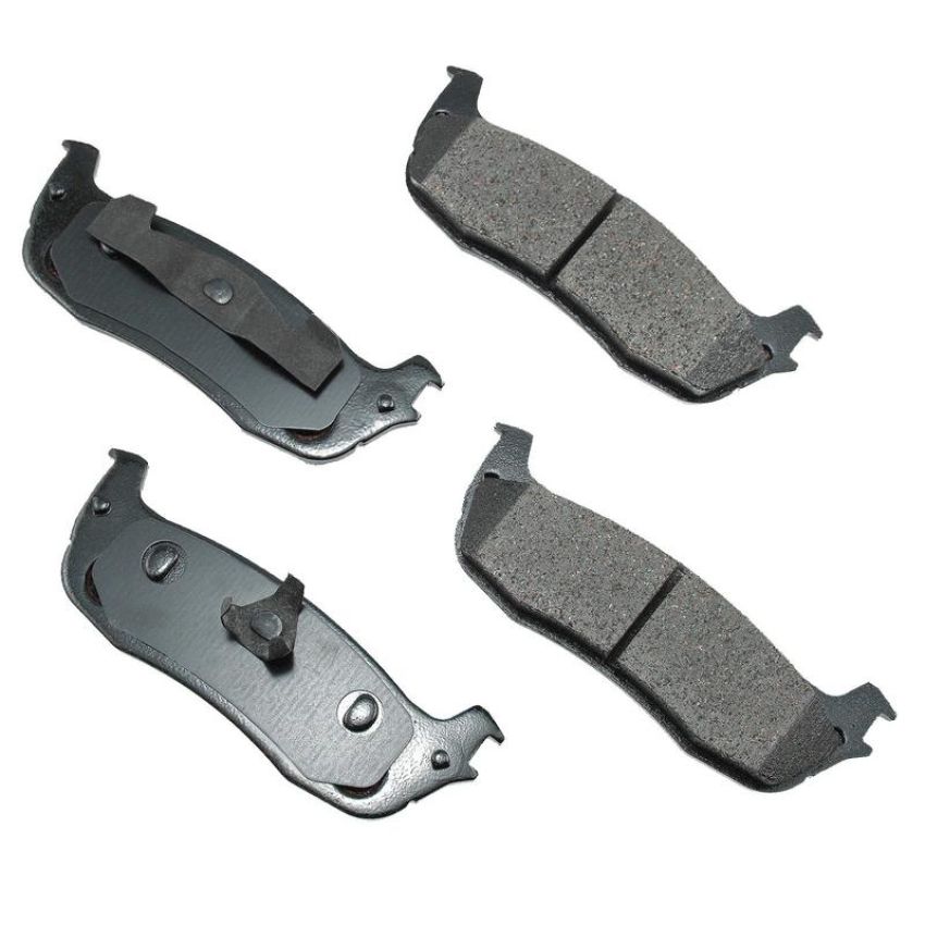 Akebono ACT711 Akebono ProACT Ultra Premium Ceramic Disc Brake Pad Kit