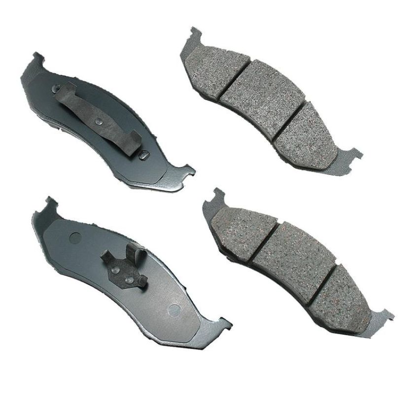 Akebono ACT712 Akebono ProACT Ultra Premium Ceramic Disc Brake Pad Kit