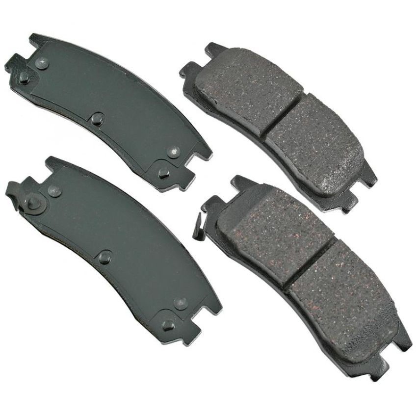 Akebono ACT714 Akebono ProACT Ultra Premium Ceramic Disc Brake Pad Kit