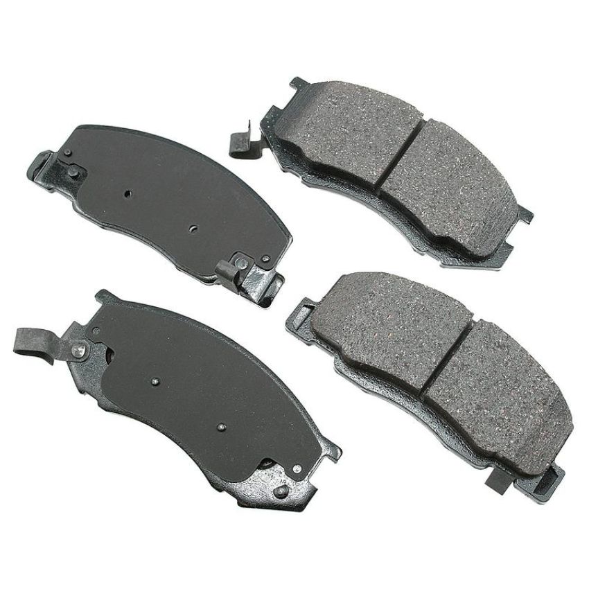 Akebono ACT716 Akebono ProACT Ultra Premium Ceramic Disc Brake Pad Kit