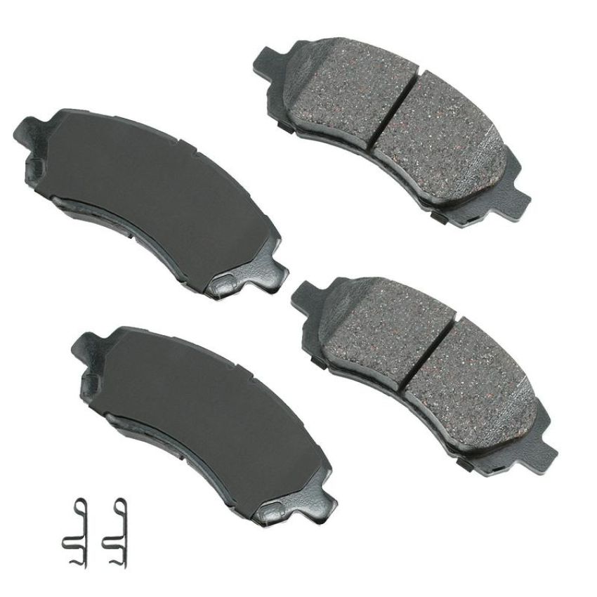 Akebono ACT722 Akebono ProACT Ultra Premium Ceramic Disc Brake Pad Kit