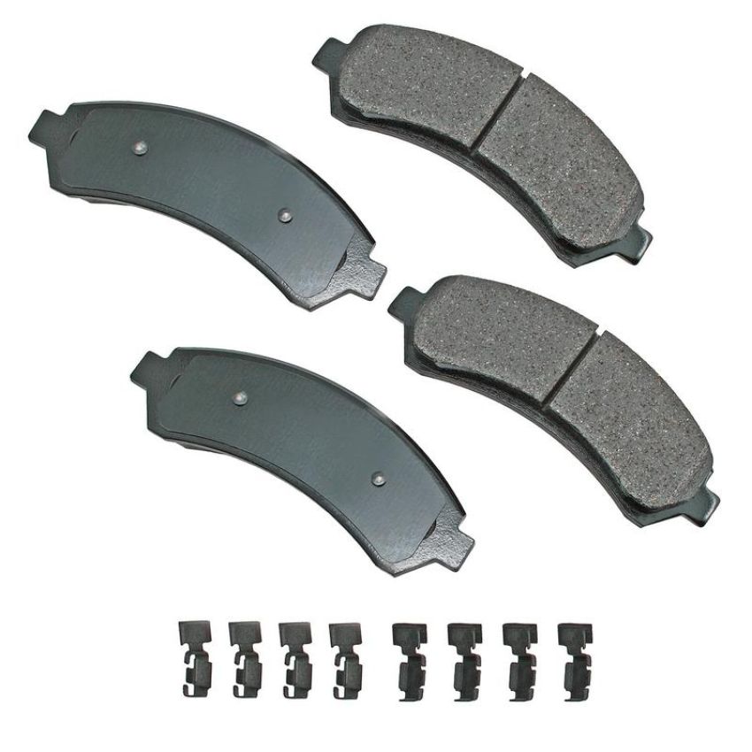 Akebono ACT726 Akebono ProACT Ultra Premium Ceramic Disc Brake Pad Kit