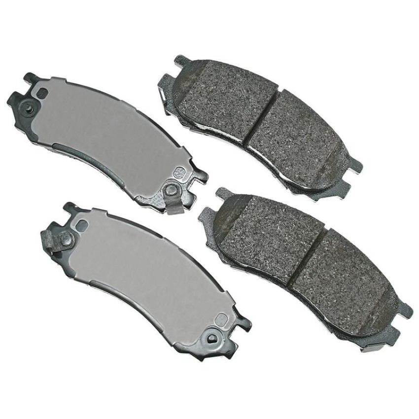 Akebono ACT728 Akebono ProACT Ultra Premium Ceramic Disc Brake Pad Kit
