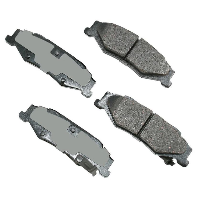 Akebono ACT732 Akebono ProACT Ultra Premium Ceramic Disc Brake Pad Kit