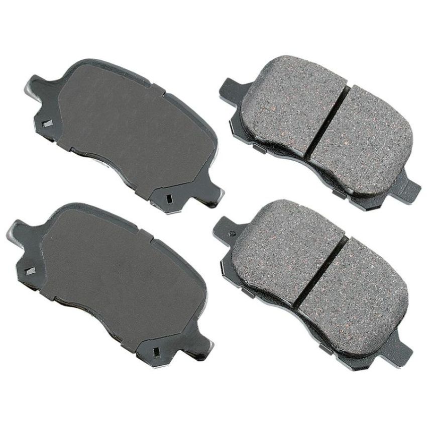 Akebono ACT741 Akebono ProACT Ultra Premium Ceramic Disc Brake Pad Kit