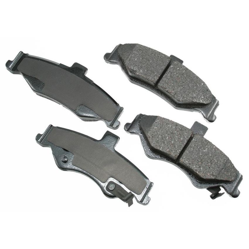Akebono ACT750 Akebono ProACT Ultra Premium Ceramic Disc Brake Pad Kit