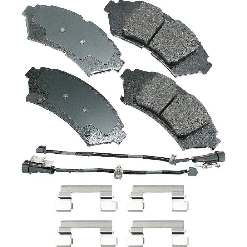 Akebono ACT753 Akebono ProACT Ultra Premium Ceramic Disc Brake Pad Kit